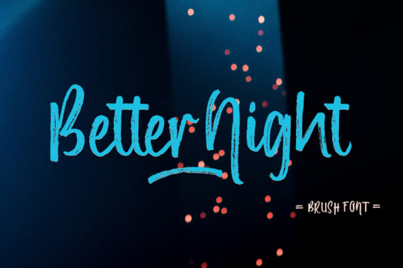 Better Night Font Review