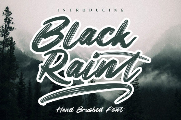 Black Raint: A Bold Font for Business