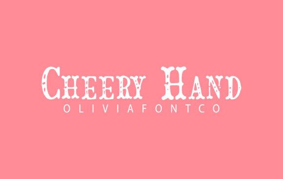 Cheery Hand: A Font That Speaks Clearly
