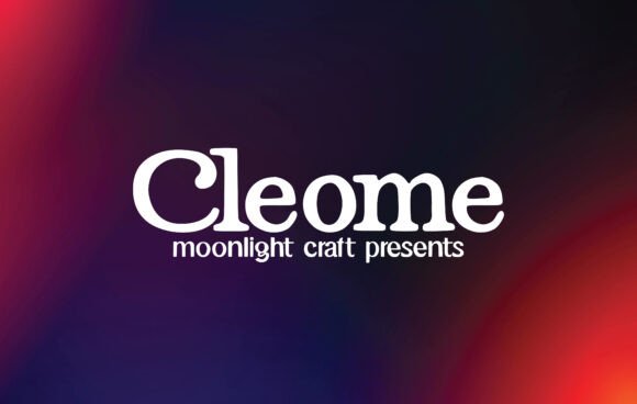 Cleome: A Handwritten Font for Creative Projects
