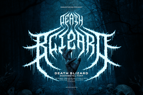 Death Blizard: A Bold Slab Serif for Impact