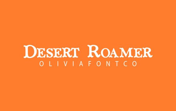 Desert Roamer: A Handwritten Font for Editorial Elegance