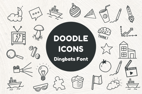 Doodle Icons Font Review