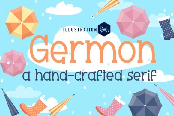 Germon: A Hand-Crafted Serif for Creative Projects