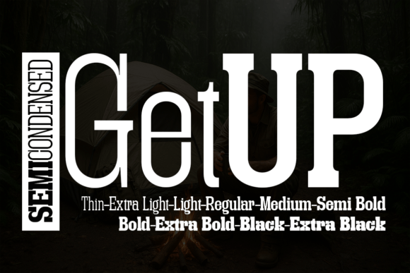 Getup Semi Condensed: A Font for Business Confidence