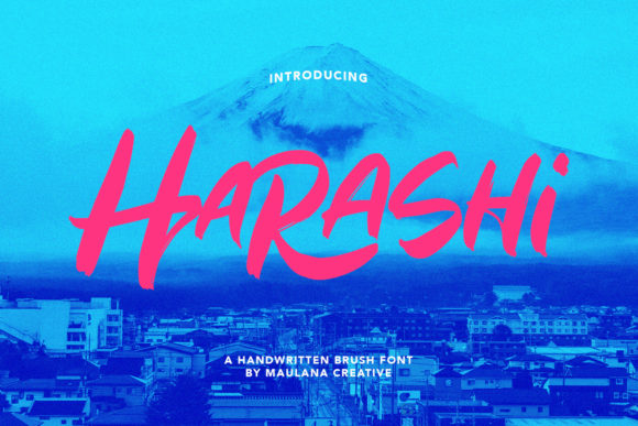 Harashi: A Font for Business Style