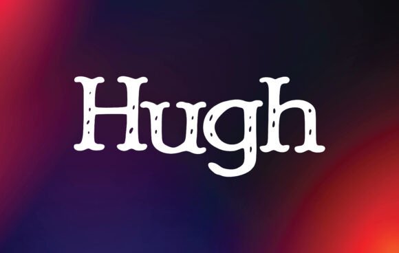 Hugh: A Handwritten Font for Editorial Design