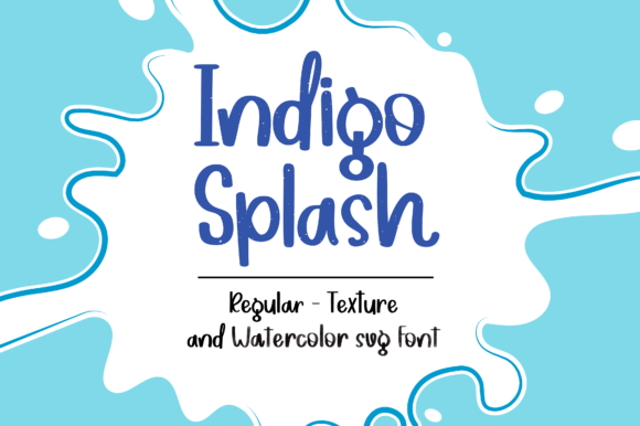 Indigosplash Font: Playful Typography for Web Design