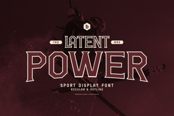Latent Power: A Bold Font for Dynamic Design