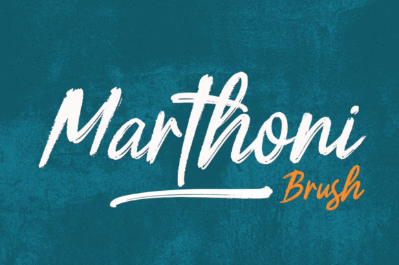 Marthoni: A Stylish Script Font for Digital Marketing