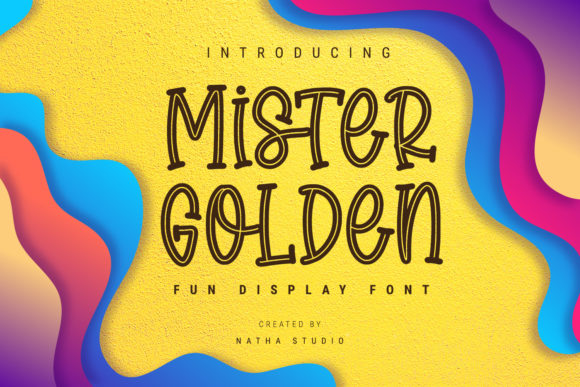 Mister Golden: A Serif Font for Elegant Design
