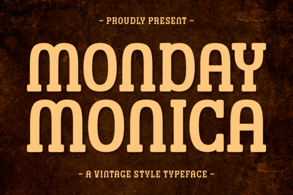 Monday Monica Font for Creative Makers