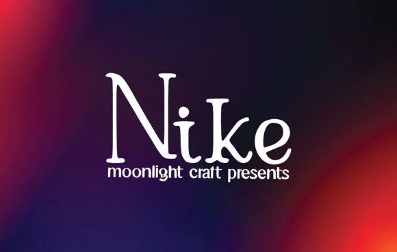 Nike Font: A Handwritten Typeface for Web Design
