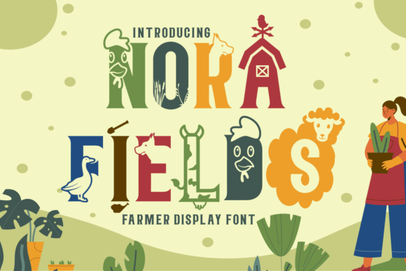 Nora Fields: A Rustic Font for Creative Campaigns