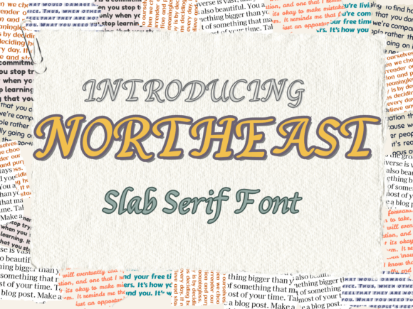 Northeast Font for Creative Makers