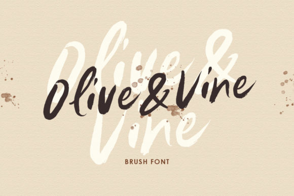 Olive Vine: A Handwritten Font for Elegant Design
