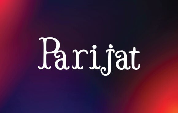 Parijat Font: Elegant Handwritten Type
