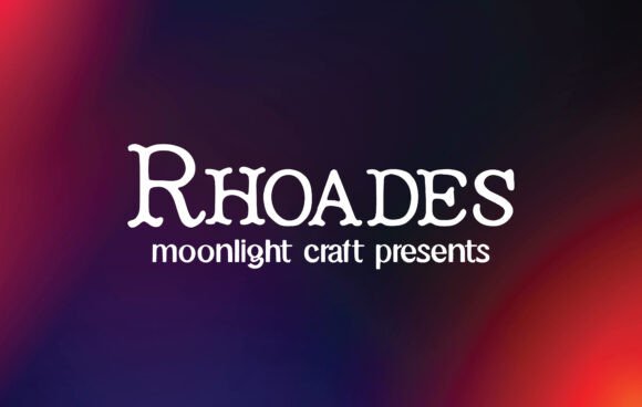 Rhoades Font: Bold and Beautiful