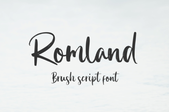 Romland: A Handwritten Font for Creative Projects