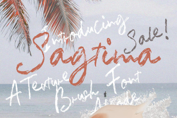 Sagtima Brush: A Handwritten Font for Web Design