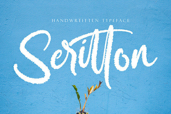 Seritton: A Handwritten Font for Creative Campaigns