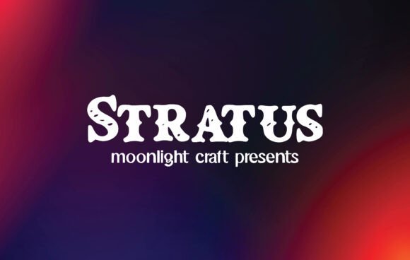 Stratus: A Bold Font for Web Design