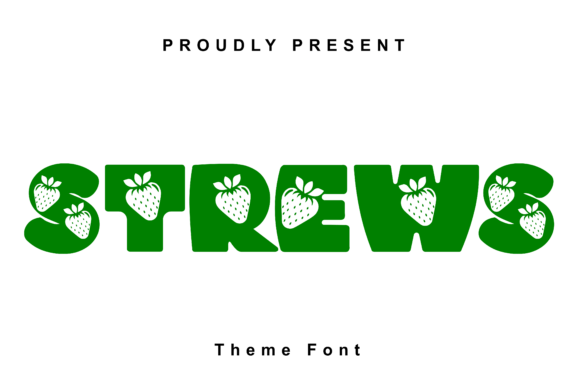 Strews: A Whimsical Font for Business Magic